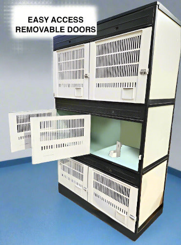 Puppy Acclimation Isolation Kennels for Veterinary Care