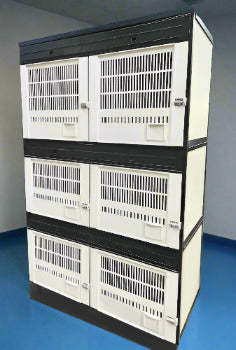 Puppy Acclimation Isolation Kennels for Veterinary Care
