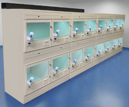 Puppy Acclimation Isolation Kennels for Veterinary Care