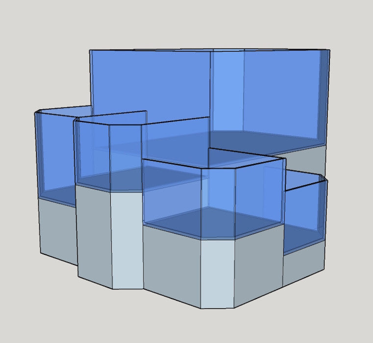 Multi Level Small Animal or Bird Petters - DAS