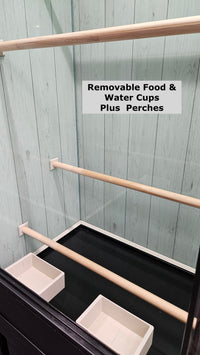 Small Bird or Parrot Aviaries