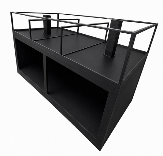 Cascading Aquatic Plant Merchandiser