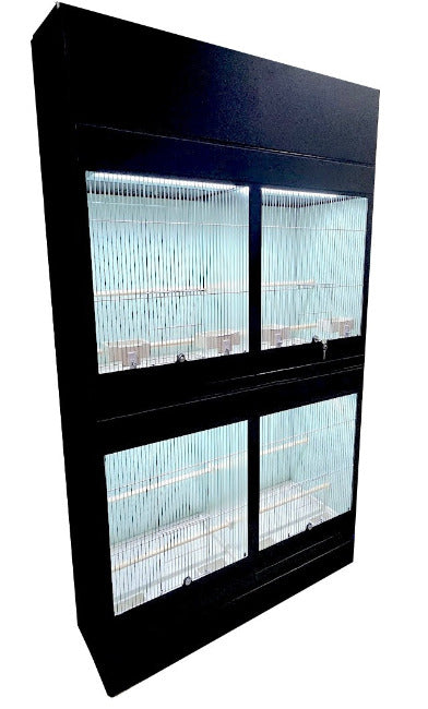 Commercial Bird Aviaries Pet Store Display for small birds or parrots