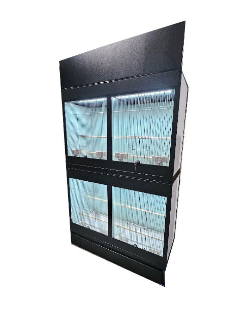 Commercial Bird Aviaries Pet Store Display for small birds or parrots
