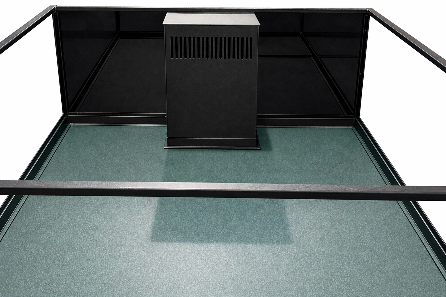 Overflow Box in a Coral Frag Table with Painted Background