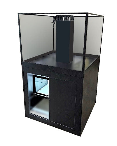 145 Gallon XL Cube Tank with Sump and Center OVerflow