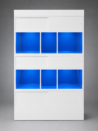 DAS Fish Racks with White Exterior