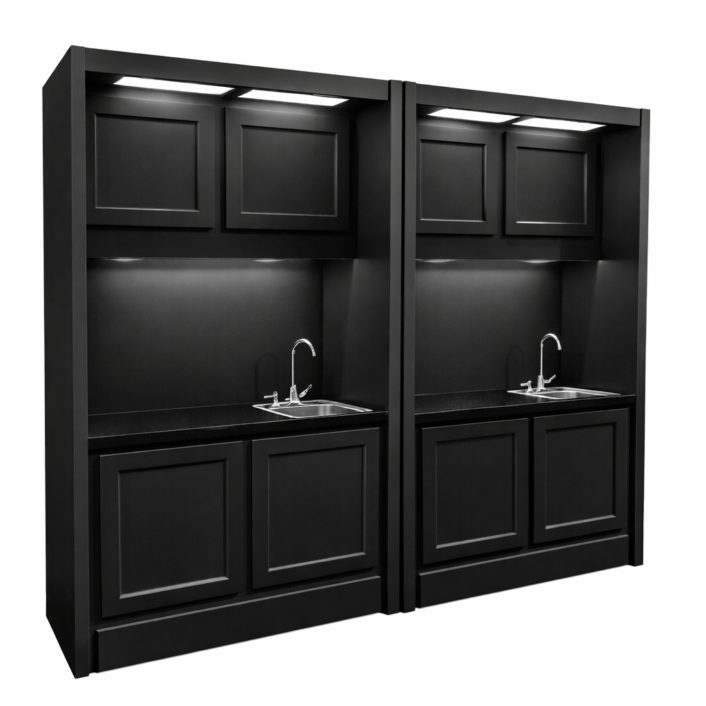 Fish Retail Racks Service Station for Fish Bagging and Fish Room Storage Items