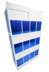 Freshwater Fish Retail Aquarium Racks | High Capacity Nano Systems