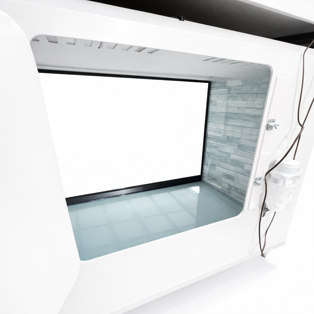 Closeup of Adoption Kennels, Professional animal adoption display with multiple enclosed suites for puppies and kittens