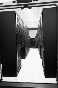 Custom Pet Transport Van Kennels
Professionally designed and installed kennel systems for customer-supplied vans. Built for pet taxis, rescues, and animal transport professionals. Durable, ventilated, and fully customizable.