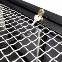 Rolling, lockable petter display with glass enclosure for puppies, small mammals, turtles, or birds