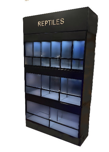 Reptile Retail Display Rack