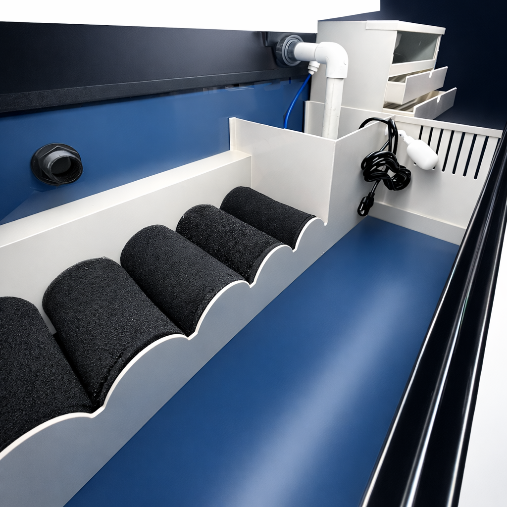 Double Layer Foam Biological Air Powered Filtration for DAS Fish Retail Racks