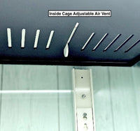 Well Ventilated Critter Bird Racks and Adoption Kennels