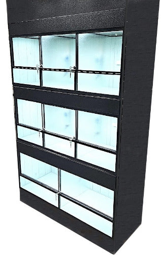 Commercial Small Animal Care Display Rack with ventilation