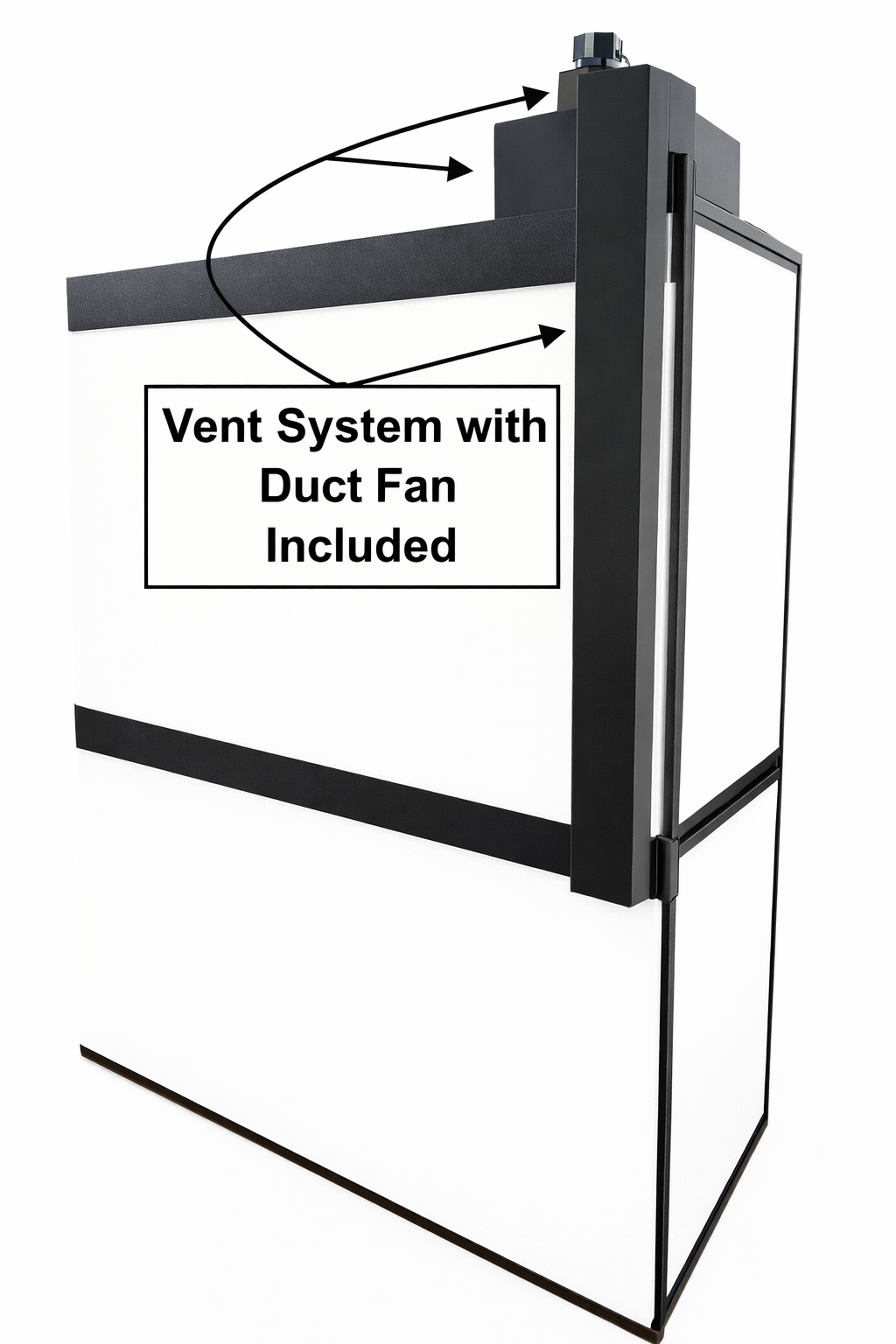 Ventilation System for Pet Store Retail Small Animal Racks