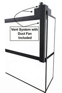 Ventilation System for Pet Store Retail Small Animal Racks