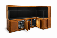 Professionally custom built turtle aquarium or designed for homes, schools, and public nature displays.