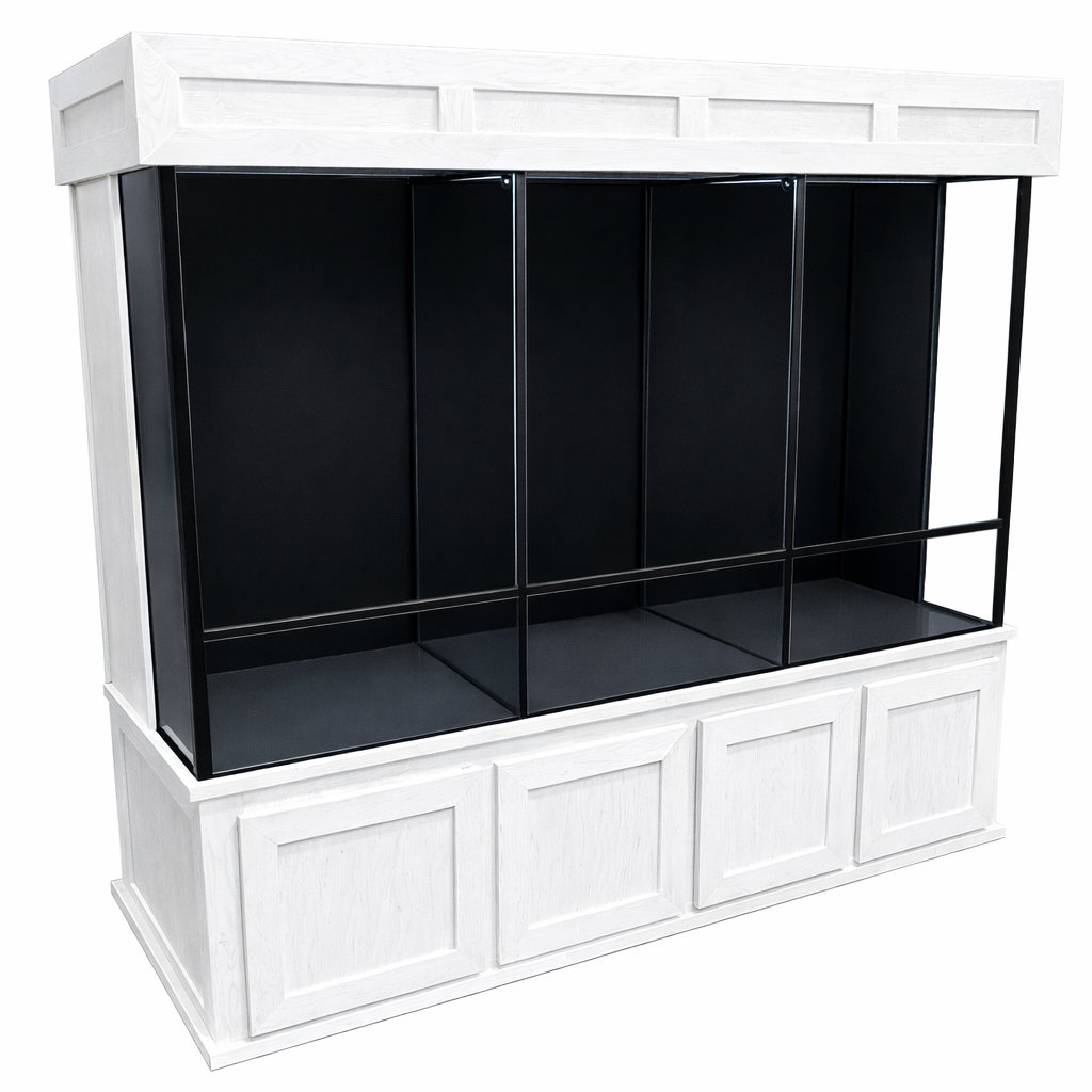 Custom Designed Turtle Tank or Paludarium or Terrarium for nature centers and environmental learning exhibits