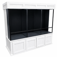 Custom Designed Turtle Tank or Paludarium or Terrarium for nature centers and environmental learning exhibits