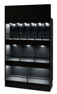 Reptile rack system designed for scalable housing in home or commercial setups
