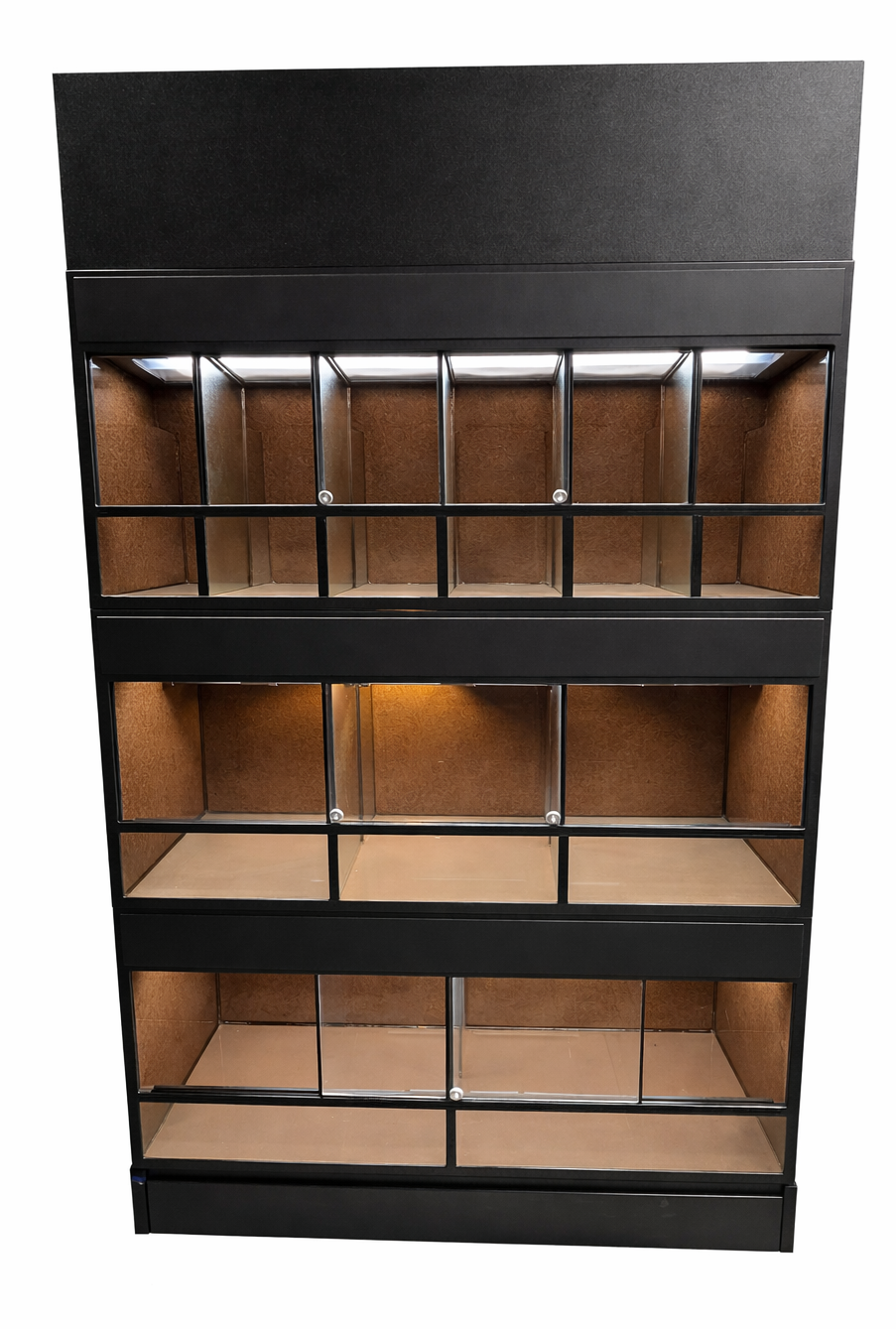 Industrial reptile rack system for large-scale reptile housing