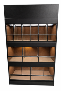 Industrial reptile rack system for large-scale reptile housing