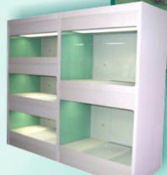 Puppy or Kitten Commercial Adoption Kennel Display Racks