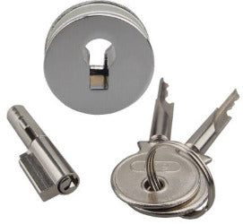 Lock and Key Set for Glass Sliding Doors